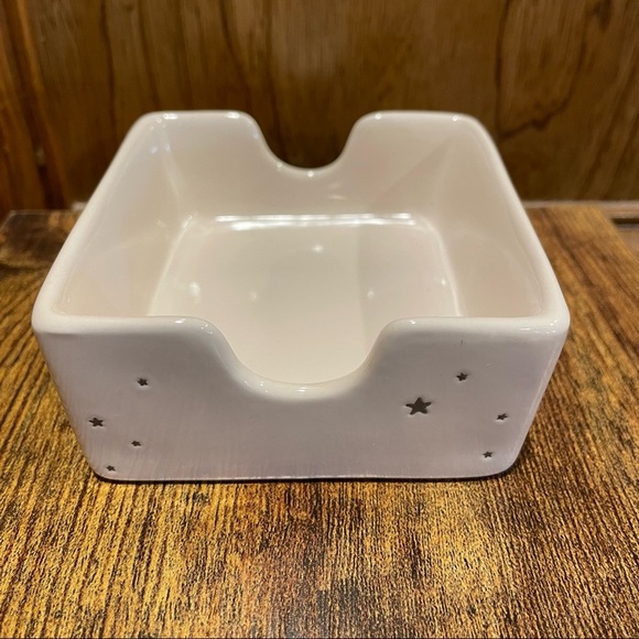 Rae Dunn KEEP SHINING Stars Ceramic Post It Note Holder BRAND NEW! - Picture 2 of 2